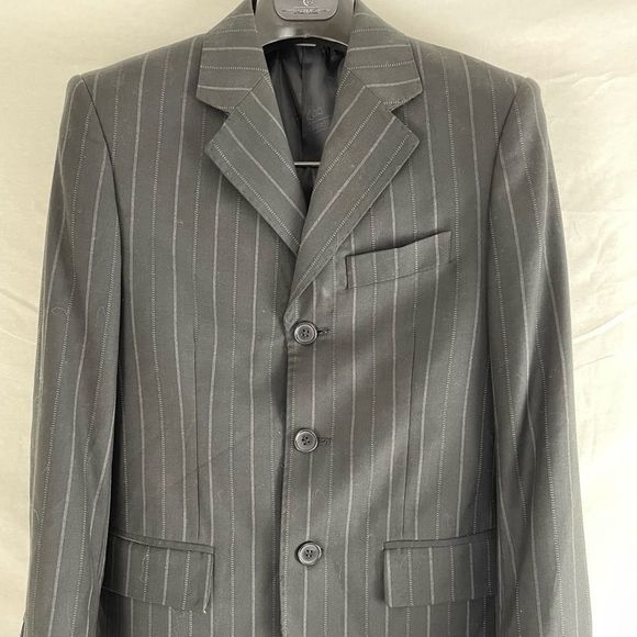 Biscotti Collezioni Boys Pinstripe Suit Set - Picture 2 of 8